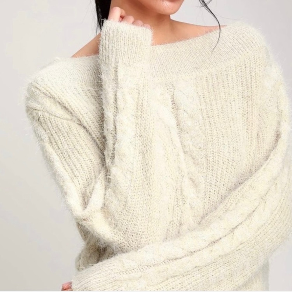 Amuse Society Eyelash Sweater  New  Size: S